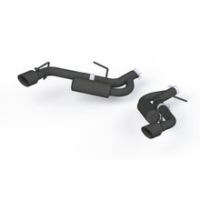 Load image into Gallery viewer, MBRP 16-19 Chevrolet Camaro 2.5in Black Coated Non NPP Axle Back Exhaust System - 4in Dual Wall Tips - eliteracefab.com