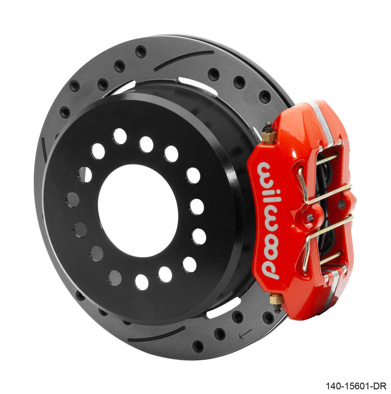 Wilwood Dynapro Low-Profile 11.00in P-Brake Kit Dust Seal 2.36in Offset - Red Wilwood