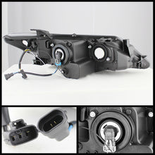 Load image into Gallery viewer, Spyder Toyota Camry 12-14 Projector Headlights DRL Blk High 9005 (Not Included PRO-YD-TCAM12-DRL-BK - eliteracefab.com