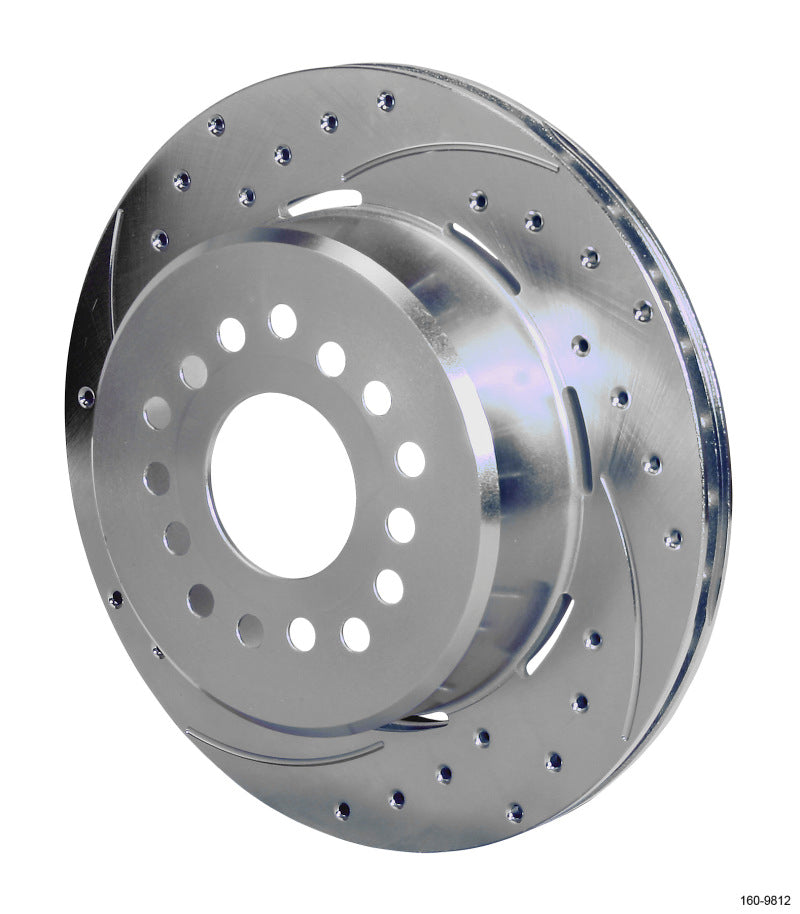 Wilwood Rotor-1.91in Offset-SRP Drill-RH 12.19 x .810 - 5 Lug Wilwood