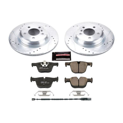 Power Stop 15-16 BMW 328i xDrive Rear Z23 Evolution Sport Brake Kit - eliteracefab.com