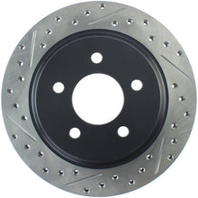 Load image into Gallery viewer, StopTech Slotted &amp; Drilled Sport Brake Rotor - eliteracefab.com