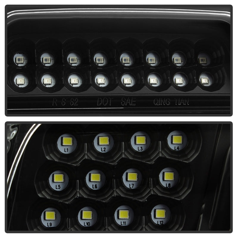 xTune 14-16 Chevrolet Silverado 1500 LED 3rd Brake Light - Black (BKL-CSIL14-LED-BK) - eliteracefab.com