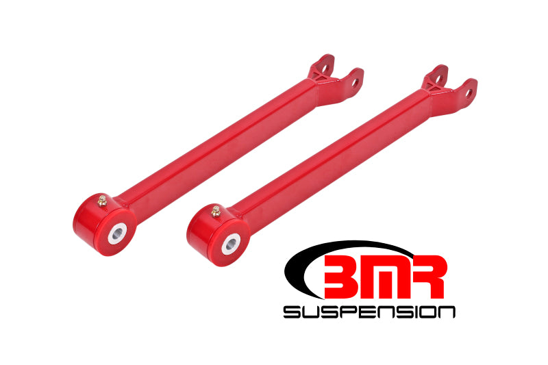 BMR LOWER TRAILING ARMS NON-ADJ POLY BUSH RED (2008+ CHALLENGER) - eliteracefab.com