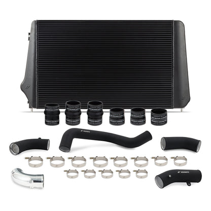 Mishimoto 17-19 GM L5P Duramax Intercooler Kit - Black w/ WBK Pipes - eliteracefab.com