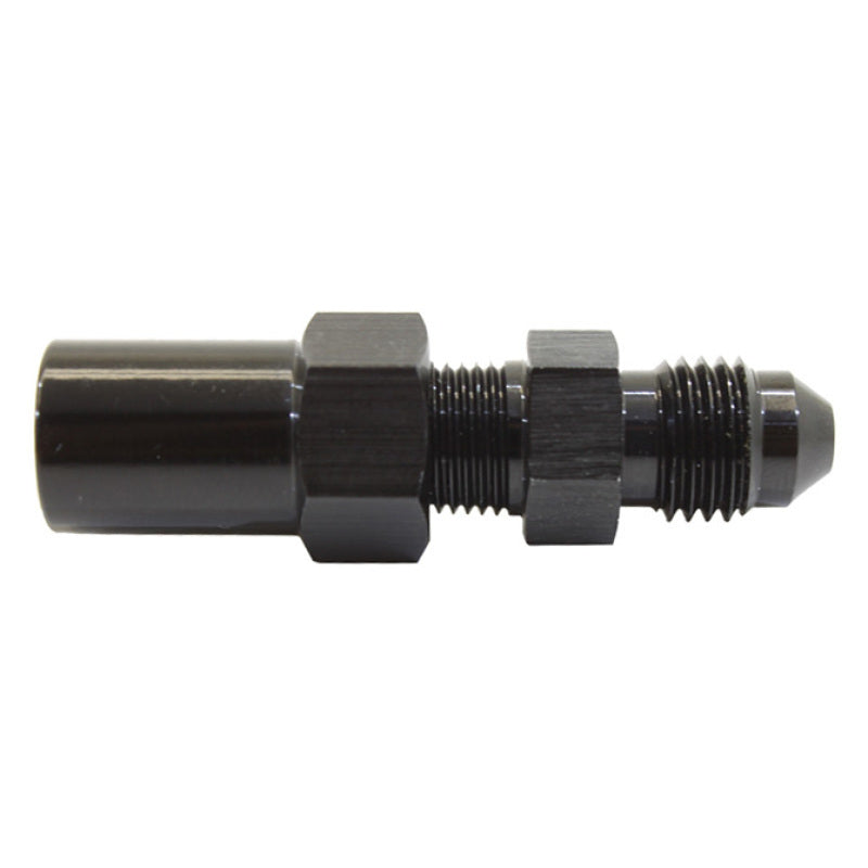 Snow Performance 1/8in NPT Female to 4AN Male Low Profile Straight Nozzle Holder - eliteracefab.com
