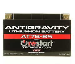 Antigravity YT7B-BS Lithium Battery w/Re-Start - eliteracefab.com