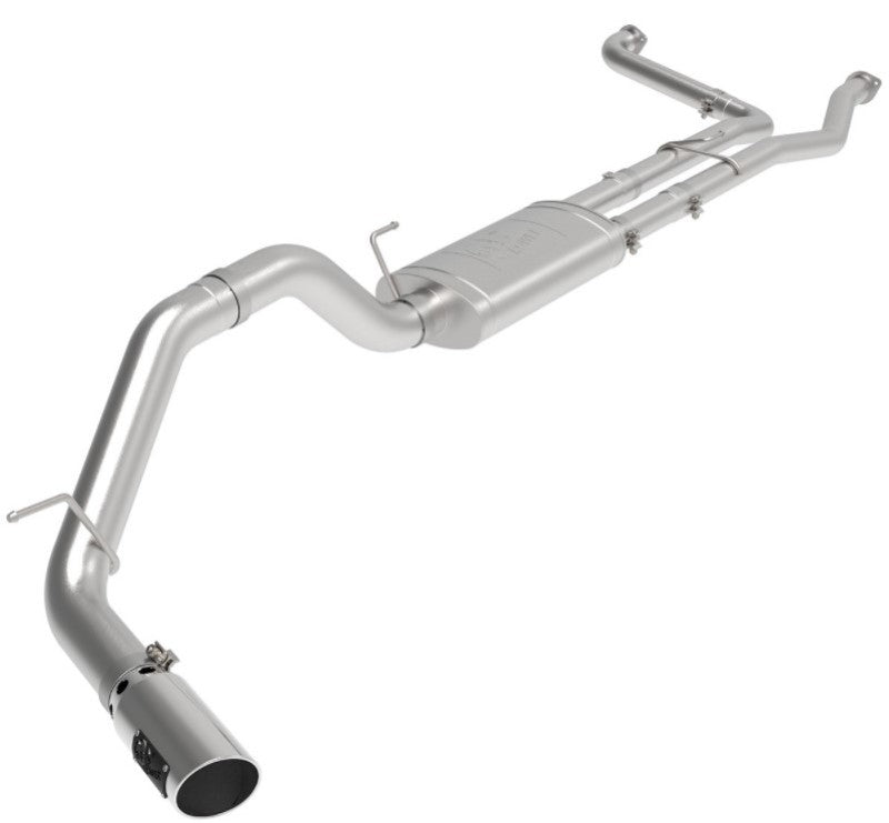 aFe MACHForce XP Exhausts Cat-Back SS-409 Nissan Titan XD 16-19 V8-5.6L - Polished Tip aFe