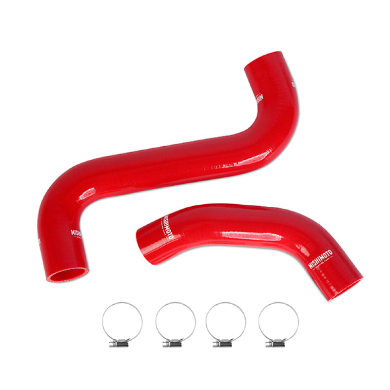 Mishimoto 01-07 Subaru WRX / WRX STI Red Silicone Hose Kit - eliteracefab.com