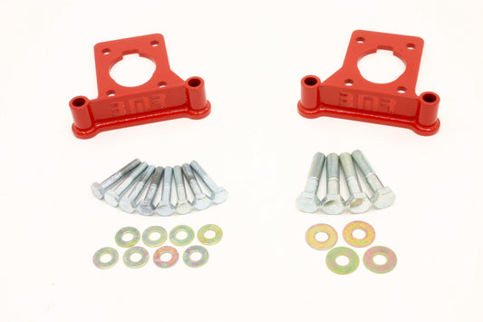 BMR 93-02 F-Body Front C5 Brake Conversion Caliper Bracket - Red BMR Suspension