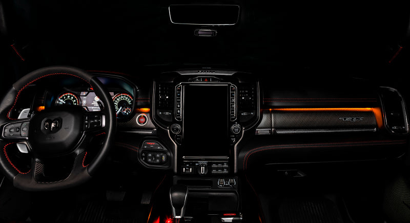 Oracle 19-22 Ram Fiber Optic LED Interior Ambient Dash Kit - ColorSHIFT (3PCS) - ColorSHIFT - eliteracefab.com