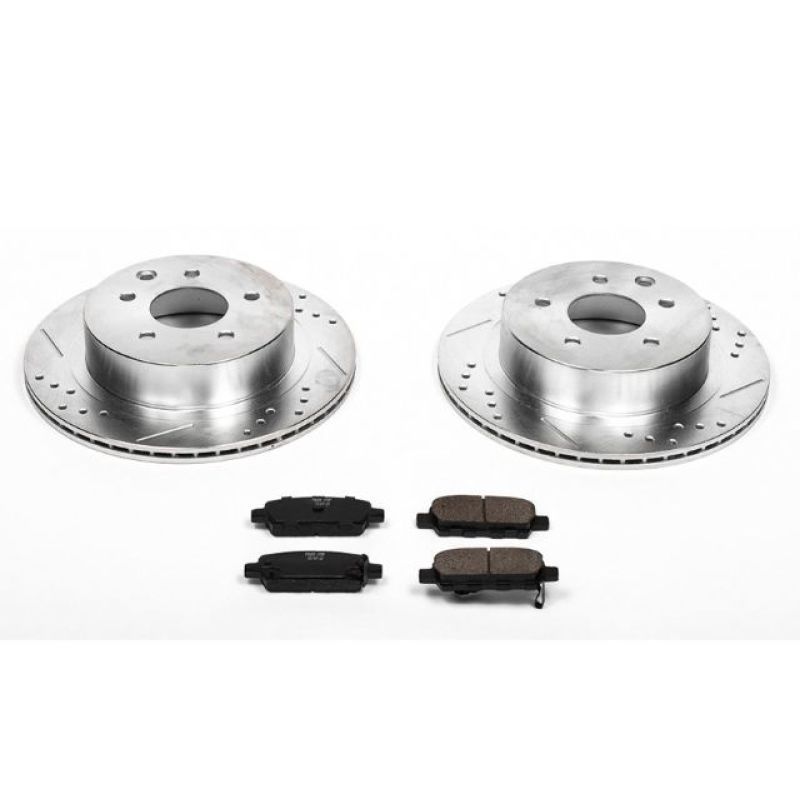 Power Stop 03-05 Infiniti G35 Rear Z23 Evolution Sport Brake Kit - eliteracefab.com