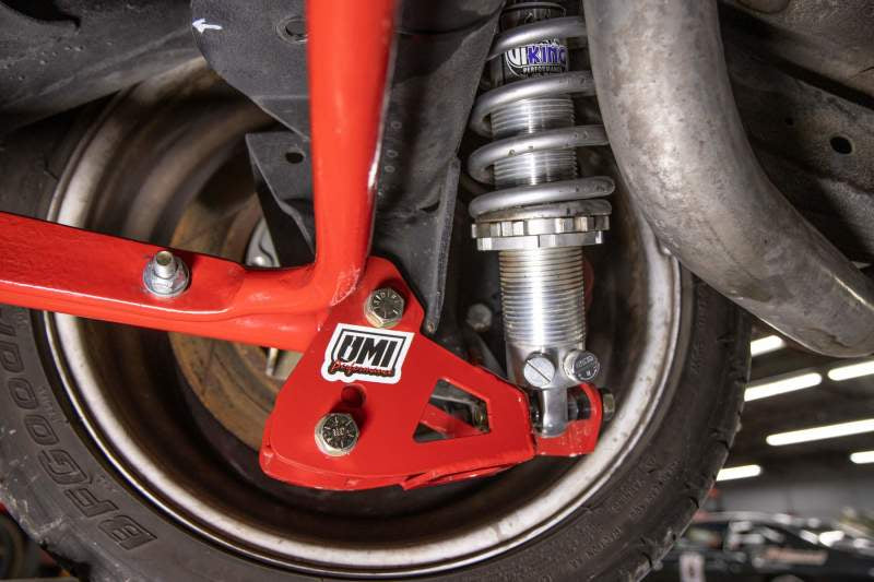 UMI Performance 64-72 GM A-Body Rear Coilover Kit Control Arm Relocation Bolt In - eliteracefab.com