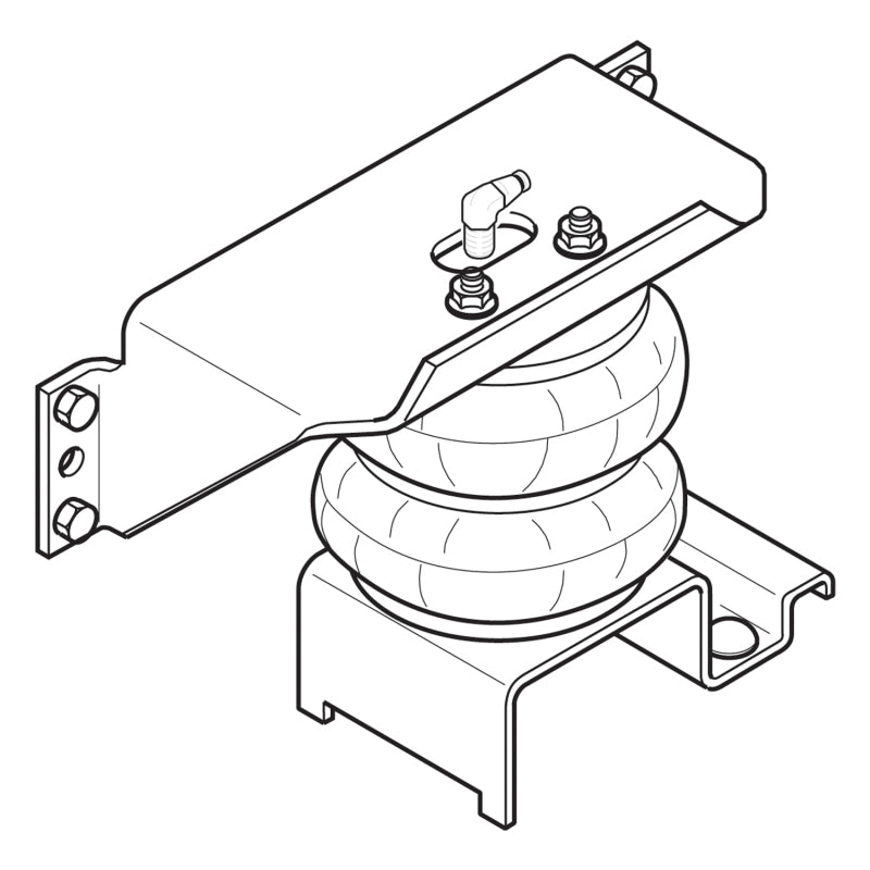 Firestone Ride-Rite Air Helper Spring Kit Rear 08-12 16K-22K GVWR (Not Thor Motorhomes) (W217602170) - eliteracefab.com