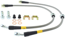 Load image into Gallery viewer, STOPTECH 04-07 STI STAINLESS STEEL REAR BRAKE LINES, 950.47504 - eliteracefab.com