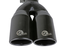 Load image into Gallery viewer, MACH Force-Xp 409 Stainless Steel Clamp-on Exhaust Tip 2.5in Inlet 3.5in Outlet - Black