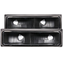 Load image into Gallery viewer, ANZO 511053 - USA Chevrolet C1500 Euro Parking Lights Black; 1988-1998 - eliteracefab.com