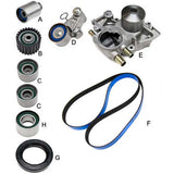 Gates Subaru 06-07 WRX & 04-10 STi & 05-09 LGT Perf Racing Timing Belt Component Kit w/ Water Pump