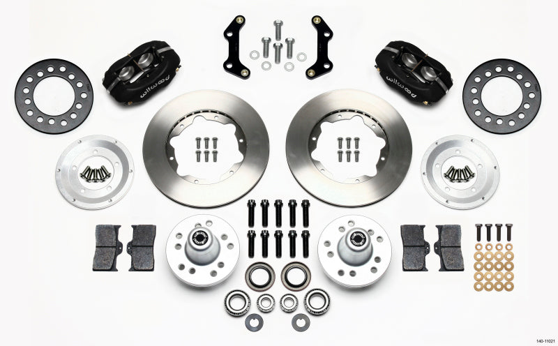 Wilwood Forged Dynalite Front Kit 11.00in 70-72 CDP B & E Body-Disc Wilwood