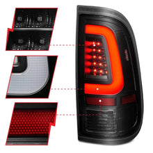 Load image into Gallery viewer, ANZO 2008-2016 Ford F-250 LED Tail w/ Lights Bar Black Housing Smoke Lens - eliteracefab.com