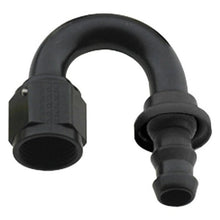 Load image into Gallery viewer, Fragola Performance Systems 218008-BL 8000 Series Push-Lite Race Hose End - 180 Degree