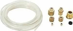 AutoMeter TUBING; NYLON; 1/8in.; 12FT. LENGTH; INCL. 1/8in. NPTF BRASS COMPRESSION FITTING - eliteracefab.com