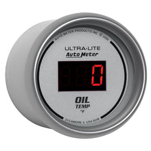 Load image into Gallery viewer, Autometer Ultra-Lite 52MM 0-340 Deg F Digital Oil Temperature - 6548