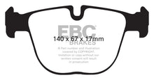 Load image into Gallery viewer, EBC 10+ BMW X5M 4.4 Twin Turbo Redstuff Rear Brake Pads - eliteracefab.com