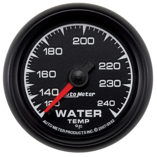 Autometer ES 52mm 120-240 Deg F Mechanical Water Temperature Gauge 5932