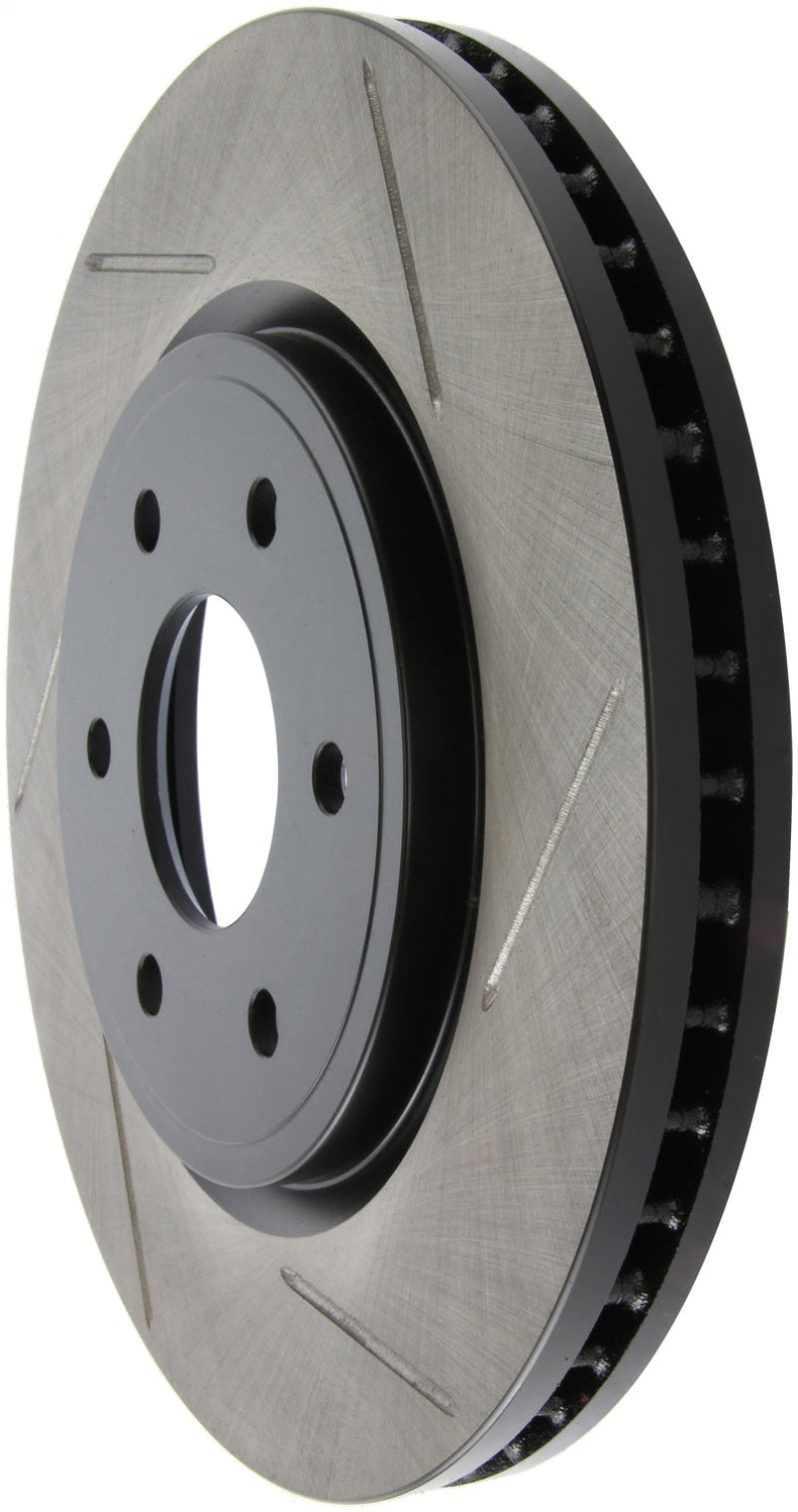 StopTech Power Slot 05-09 Nissan Frontier 2WD / 02-05 Frontier 4WD Slotted Front Left Rotor Stoptech