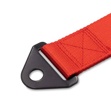 Load image into Gallery viewer, BLOX Racing Universal Tow Strap With BLOX Logo - Red - eliteracefab.com