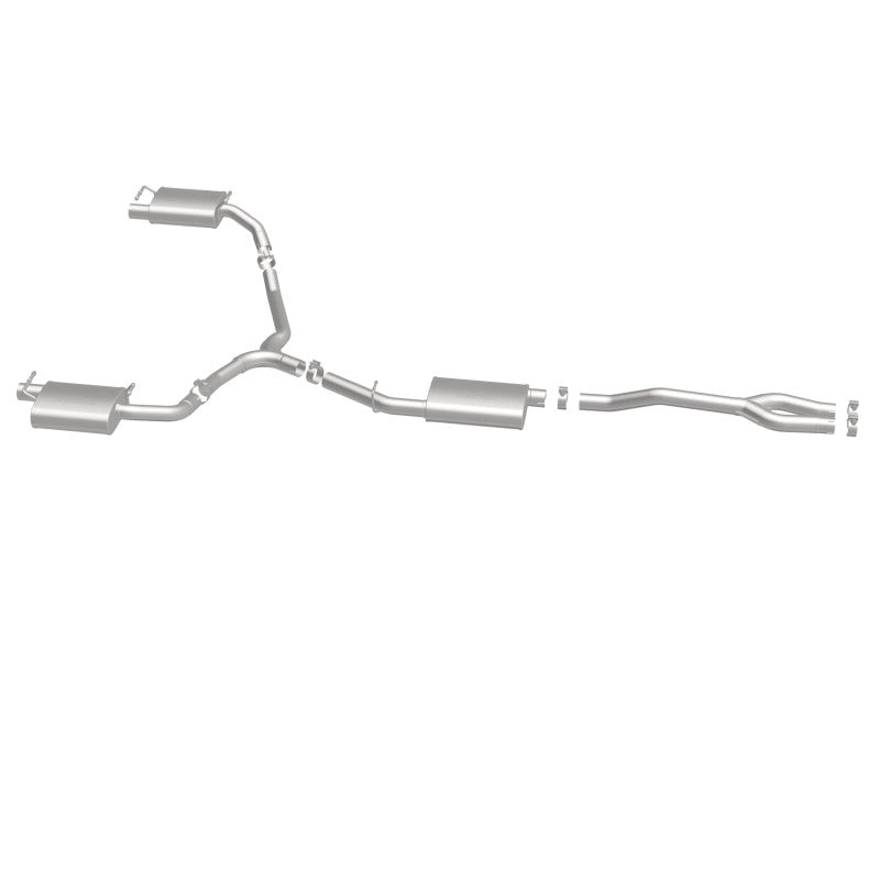 MagnaFlow Cat-Back SS Dual Split Rear Exit 2015 Dodge Charger/Chrysler 300C 3.6L V6 (Uses OEM Tips) Magnaflow