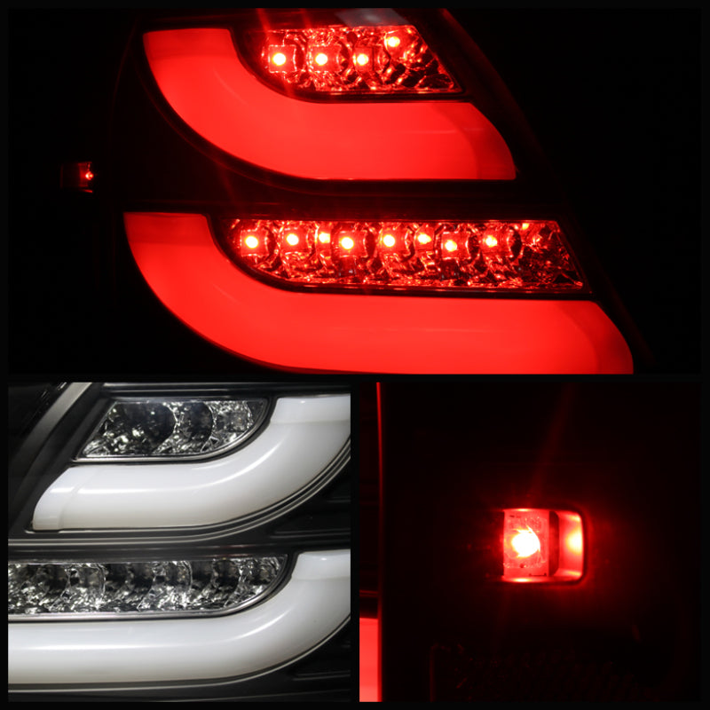 Spyder Pontiac Grand Prix 04-08 Light Bar LED Tail Light Black ALT-YD-PGP04-LED-BK - eliteracefab.com