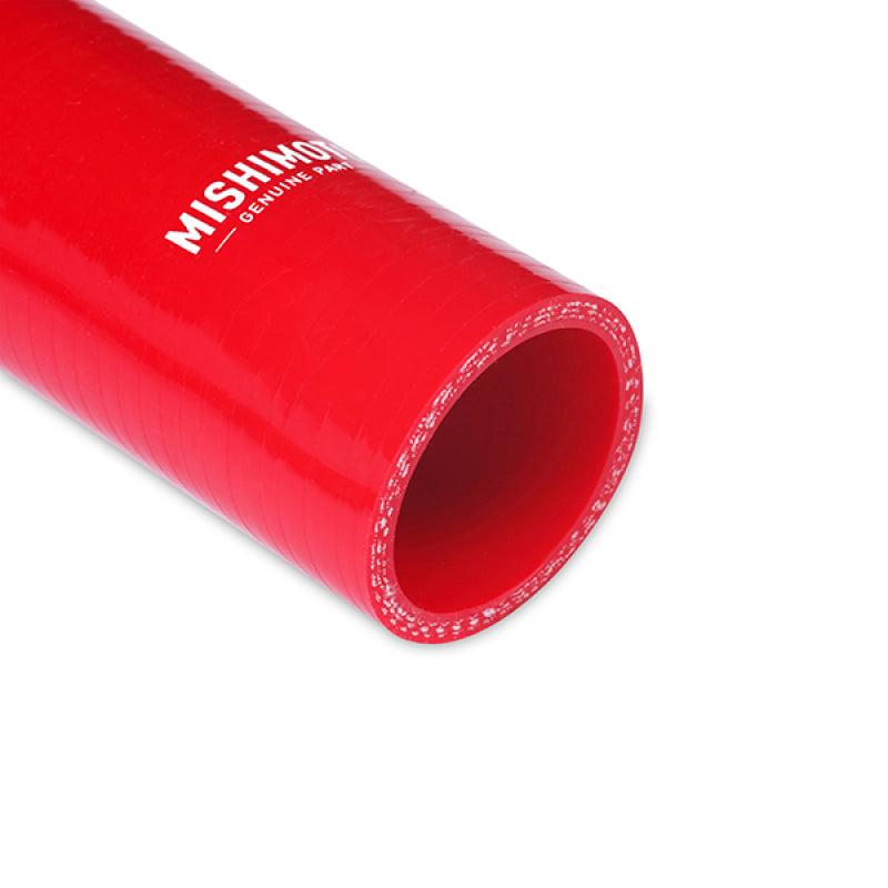 Mishimoto 15+ Ford Mustang GT Red Silicone Upper Radiator Hose - eliteracefab.com