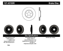 Load image into Gallery viewer, STOPTECH INFINITI G37 / NISSAN 370Z SPORTSTOP SLOTTED &amp; DRILLED FRONT RIGHT ROTOR, 127.42100R - eliteracefab.com