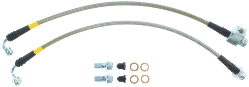 StopTech Stainless Steel Rear Brake Line Kit - eliteracefab.com