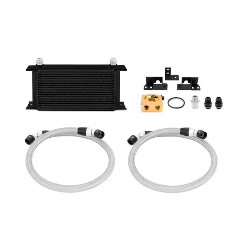 Mishimoto 07-11 Jeep Wrangler JK Oil Cooler Kit - Silver - eliteracefab.com