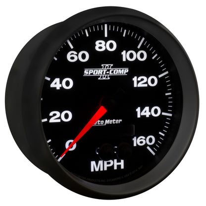Autometer Sport-Comp II 5in 0-140MPH In-Dash Electronic GPS Programmable Speedometer 3681