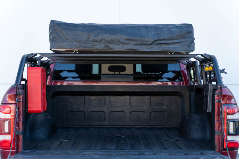 DV8 Offroad 07-23 Toyota Tundra / 09-23 Ford F150 Raptor MTO Series Bed Rack -  2pc Adj.