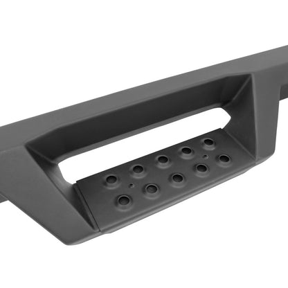 Westin/HDX 07-18 Chevy/GMC Silv/Sierra 15/25/3500 Crew Cab Drop Nerf Step Bars - Textured Black - eliteracefab.com