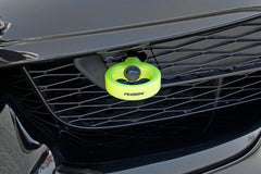 Perrin 2020 Toyota Supra Tow Hook Kit (Front) - Neon Yellow - eliteracefab.com