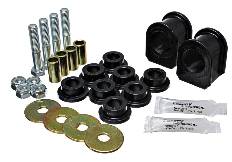 Energy Suspension 05-07 Ford Mustang Black Rear Sway Bar Frame Bushings (Must Reuse All Metal Parts) - eliteracefab.com