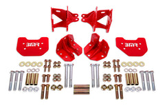 BMR 79-04 Mustang Rear Coilover Conversion Kit w/ Control Arm Bracket - Red