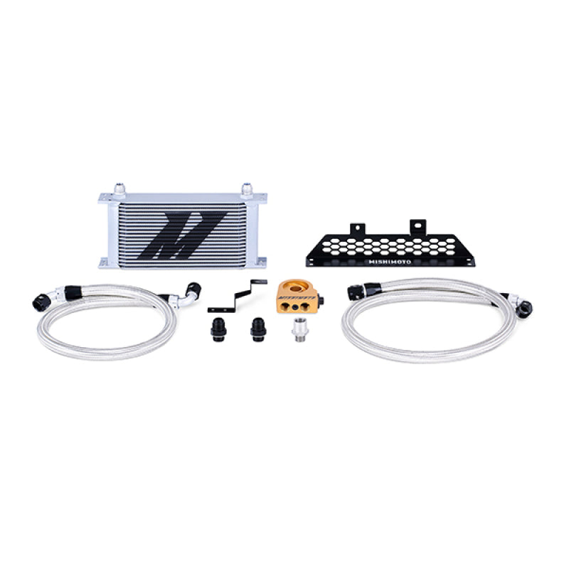 Mishimoto 13+ Ford Focus ST Thermostatic Oil Cooler Kit - Silver - eliteracefab.com