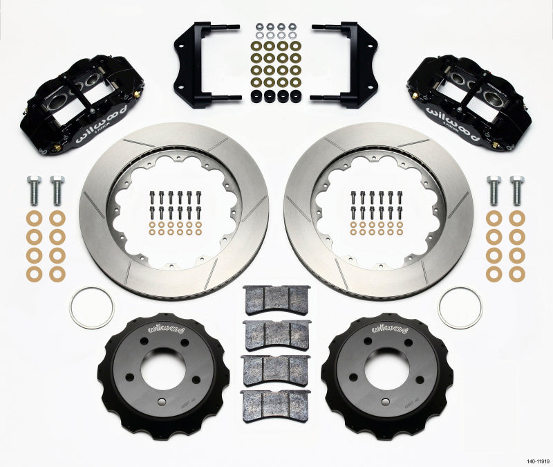 Wilwood Narrow Superlite 6R Front Hat Kit 14.00in 84-87 Corvette C4 Wilwood