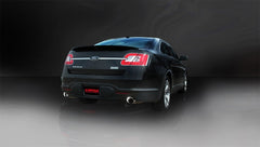 Corsa 10-13 Ford Taurus SHO 3.5L V6 Turbo Polished Sport Cat-Back Exhaust - eliteracefab.com