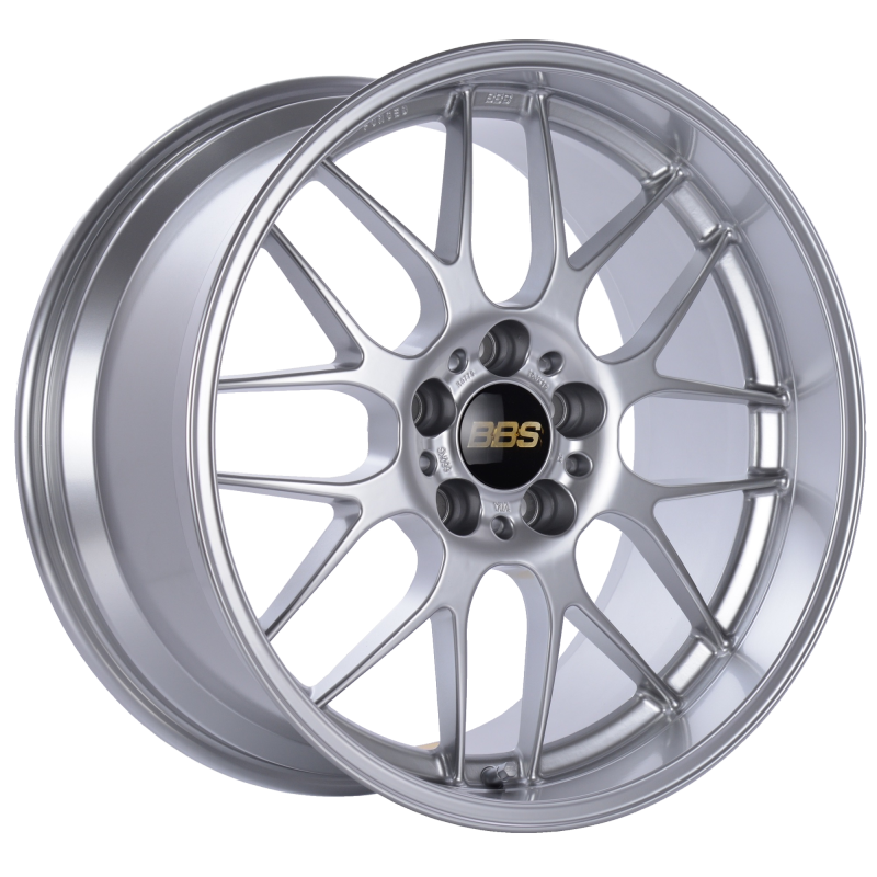 BBS RG-R 19x9.5 5x114.3 ET22 Sport Silver Polished Lip Wheel -82mm PFS/Clip Required BBS