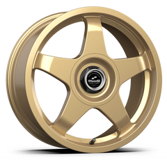 fifteen52 Chicane 18x8.5 5x112/5x120 35mm ET 73.1mm Center Bore Gloss Gold Wheel