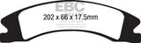 EBC Extra Duty Front Brake Pads - ED91885