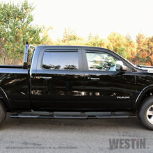 Load image into Gallery viewer, Westin 19-21 Ram 1500 Crew Cab R5 M-Series Wheel-to-Wheel Nerf Step Bars - Black - eliteracefab.com